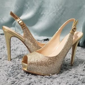 Guess Peep Toe Heels
